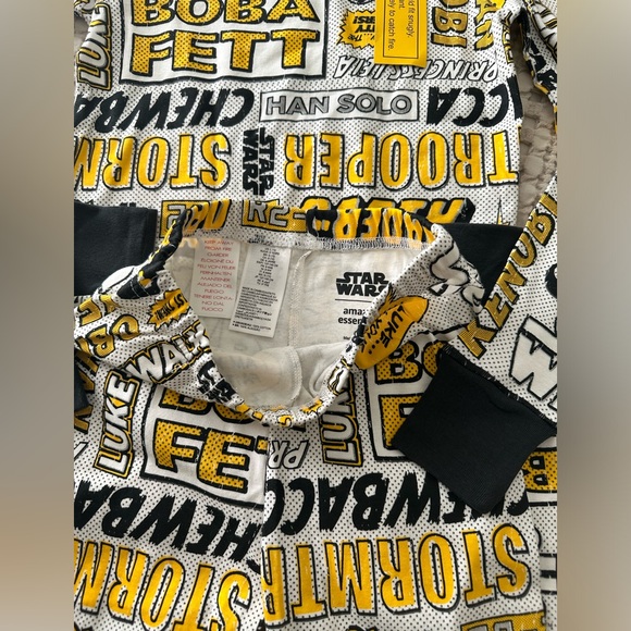 Star wars Amazon Essentials Boys and Toddlers' Flannel Pajama Sleep Sets - Picture 5 of 6